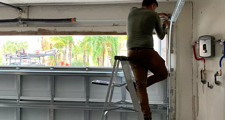 Garage Door Tension Spring Replacement in Clearwater, FL