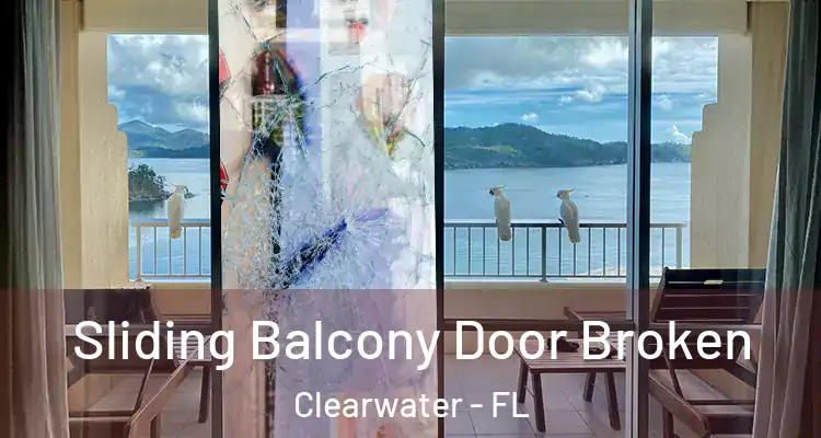  Sliding Balcony Door Broken Clearwater - FL